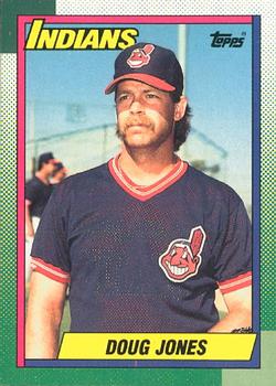 #75 Doug Jones - Cleveland Indians - 1990 O-Pee-Chee Baseball