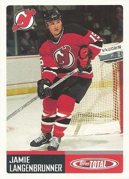 #75 Jamie Langenbrunner - New Jersey Devils - 2002-03 Topps Total Hockey