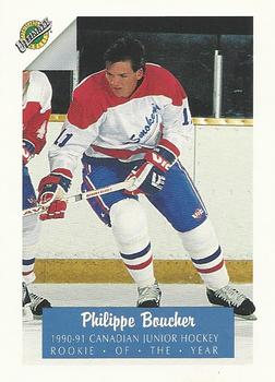 #75 Philippe Boucher / Jeff Nelson / Scott Niedermayer - 1991 Ultimate Draft Hockey