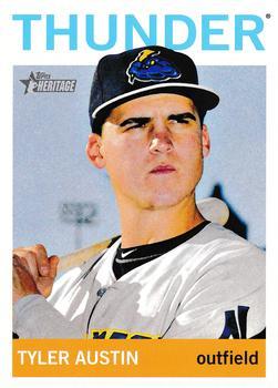 #75a Tyler Austin - Trenton Thunder - 2013 Topps Heritage Minor League Baseball