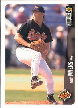 #761 Randy Myers - Baltimore Orioles - 1996 Collector's Choice Baseball