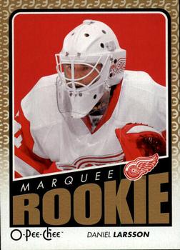 #762 Daniel Larsson - Detroit Red Wings - 2009-10 O-Pee-Chee Hockey