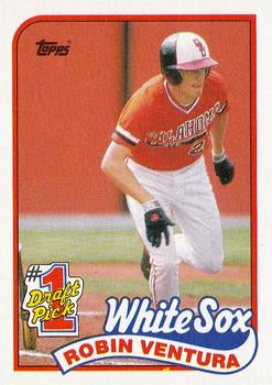 #764 Robin Ventura - Chicago White Sox - 1989 Topps Baseball