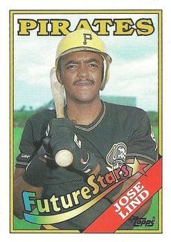 #767 Jose Lind - Pittsburgh Pirates - 1988 Topps Baseball