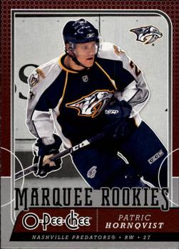 #768 Patric Hornqvist - Nashville Predators - 2008-09 O-Pee-Chee Hockey