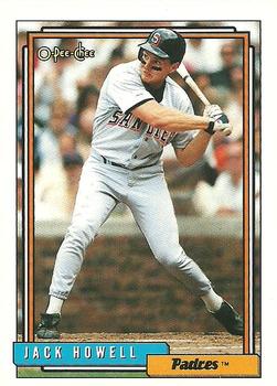 #769 Jack Howell - San Diego Padres - 1992 O-Pee-Chee Baseball