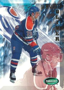 #76 David Oliver - Edmonton Oilers - 1995-96 Parkhurst International Hockey