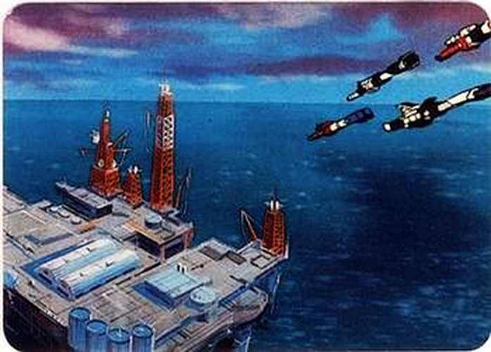 #76a Attack on an Oil Rig ERR - 1985 Hasbro Transformers