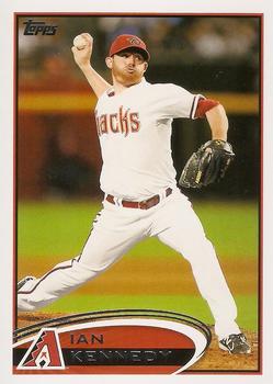 #76 Ian Kennedy - Arizona Diamondbacks - 2012 Topps Baseball