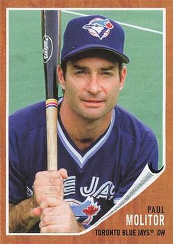 #76 Paul Molitor - Toronto Blue Jays - 2021 Topps Archives Baseball