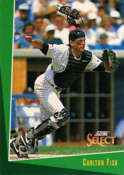 #76 Carlton Fisk - Chicago White Sox - 1993 Select Baseball