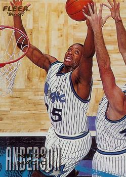 #76 Nick Anderson - Orlando Magic - 1996-97 Fleer Basketball