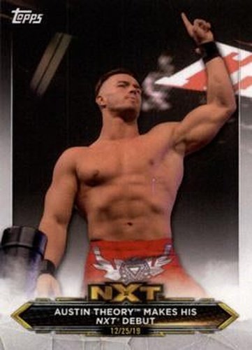 #76 Austin Theory - 2020 Topps WWE NXT Wrestling
