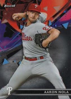 #76 Aaron Nola - Philadelphia Phillies - 2021 Finest Baseball