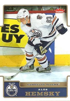 #76 Ales Hemsky - Edmonton Oilers - 2006-07 Fleer Hockey