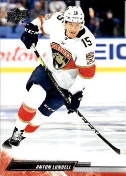 #76 Anton Lundell - Florida Panthers - 2022-23 Upper Deck Hockey