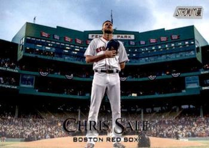 #76 Chris Sale - Boston Red Sox - 2019 Stadium Club Baseball