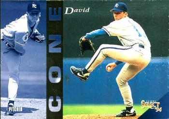 #76 David Cone - Kansas City Royals - 1994 Select Baseball