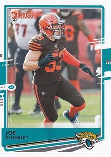 #76 Joe Schobert - Jacksonville Jaguars - 2020 Donruss Football