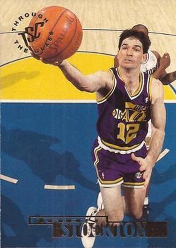 #76 John Stockton - Utah Jazz - 1994-95 Stadium Club Basketball