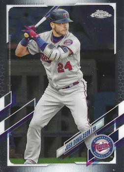 #76 Josh Donaldson - Minnesota Twins - 2021 Topps Chrome Baseball