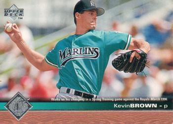 #76 Kevin Brown - Florida Marlins - 1997 Upper Deck Baseball