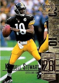 #76 Kordell Stewart - Pittsburgh Steelers - 1999 Upper Deck Century Legends Football