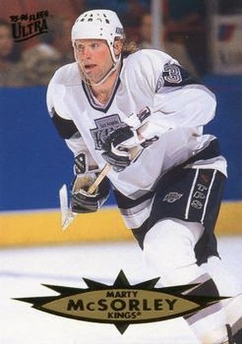 #76 Marty McSorley - Los Angeles Kings - 1995-96 Ultra Hockey