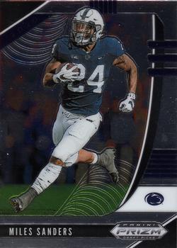 #76 Miles Sanders - Penn State Nittany Lions - 2020 Panini Prizm Draft Picks Football