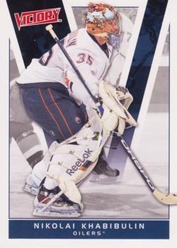 #76 Nikolai Khabibulin - Edmonton Oilers - 2010-11 Upper Deck Victory Hockey