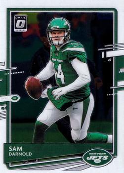 #76 Sam Darnold - New York Jets - 2020 Donruss Optic Football