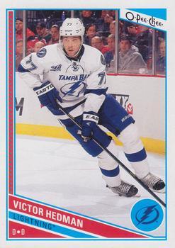 #76 Victor Hedman - Tampa Bay Lightning - 2013-14 O-Pee-Chee Hockey