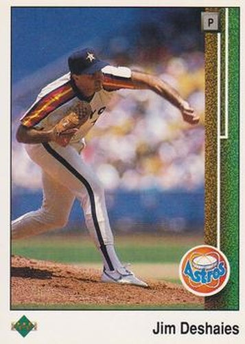 #76 Jim Deshaies - Houston Astros - 1989 Upper Deck Baseball