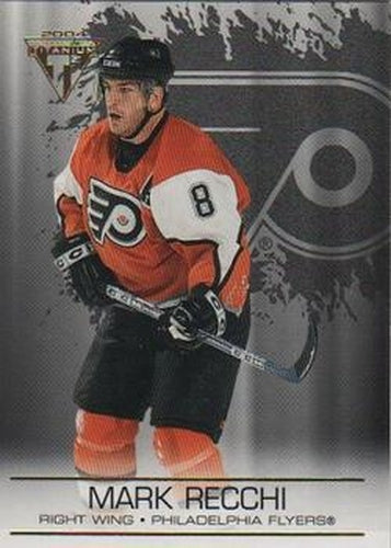 #76 Mark Recchi - Philadelphia Flyers - 2003-04 Pacific Private Stock Titanium Hockey