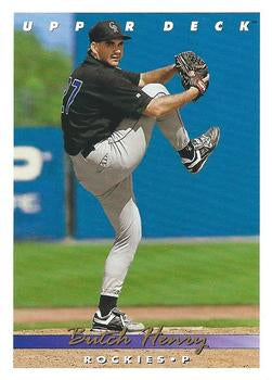 #770 Butch Henry - Colorado Rockies - 1993 Upper Deck Baseball