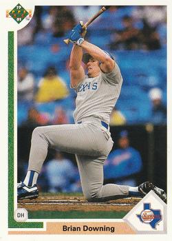 #770 Brian Downing - Texas Rangers - 1991 Upper Deck Baseball