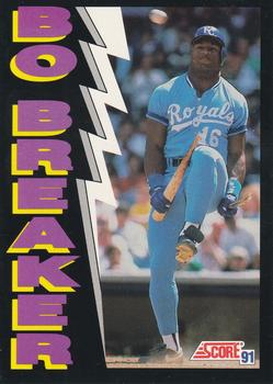 #773 Bo Jackson - Kansas City Royals - 1991 Score Baseball
