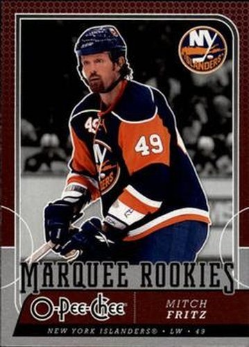 #777 Mitch Fritz - New York Islanders - 2008-09 O-Pee-Chee Hockey