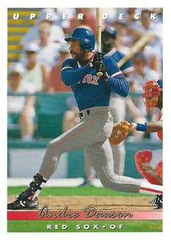 #777 Andre Dawson - Boston Red Sox - 1993 Upper Deck Baseball