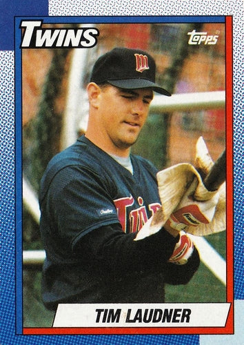 #777 Tim Laudner - Minnesota Twins - 1990 Topps Baseball