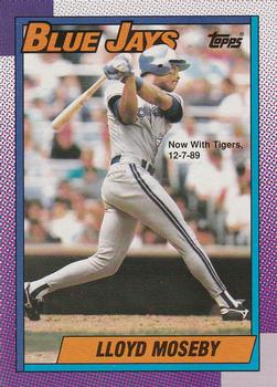 #779 Lloyd Moseby - Detroit Tigers - 1990 O-Pee-Chee Baseball