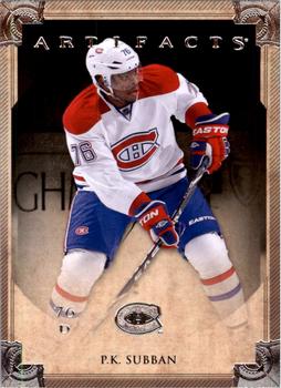 #77 P.K. Subban - Montreal Canadiens - 2013-14 Upper Deck Artifacts Hockey