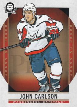 #77 John Carlson - Washington Capitals - 2018-19 O-Pee-Chee Coast to Coast Hockey