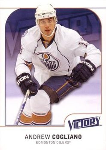 #77 Andrew Cogliano - Edmonton Oilers - 2009-10 Upper Deck Victory Hockey