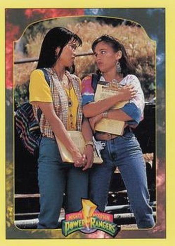 #77 Teamwork - 1994 Collect-A-Card Power Rangers