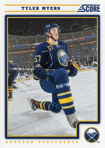 #77 Tyler Myers - Buffalo Sabres - 2012-13 Score Hockey