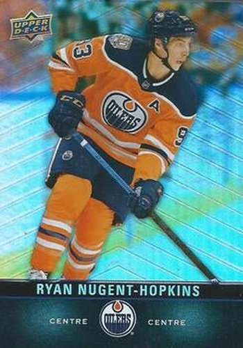 #77 Ryan Nugent-Hopkins - Edmonton Oilers - 2019-20 Upper Deck Tim Hortons Hockey