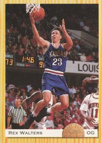 #77 Rex Walters - New Jersey Nets - 1993 Classic Draft Picks Basketball