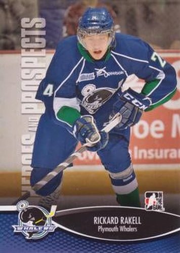#77 Rickard Rakell - Plymouth Whalers - 2012-13 In The Game Heroes and Prospects Hockey