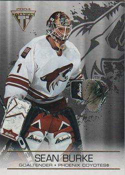 #77 Sean Burke - Phoenix Coyotes - 2003-04 Pacific Private Stock Titanium Hockey